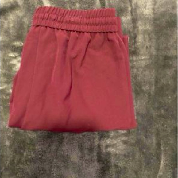 Wine red work pants. - Picture 2 of 2